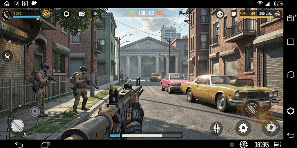 Gameplay yang memungkinkan interaksi antar pemain.