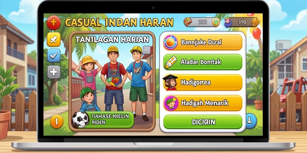 Sistem reward yang menguntungkan dan menarik.