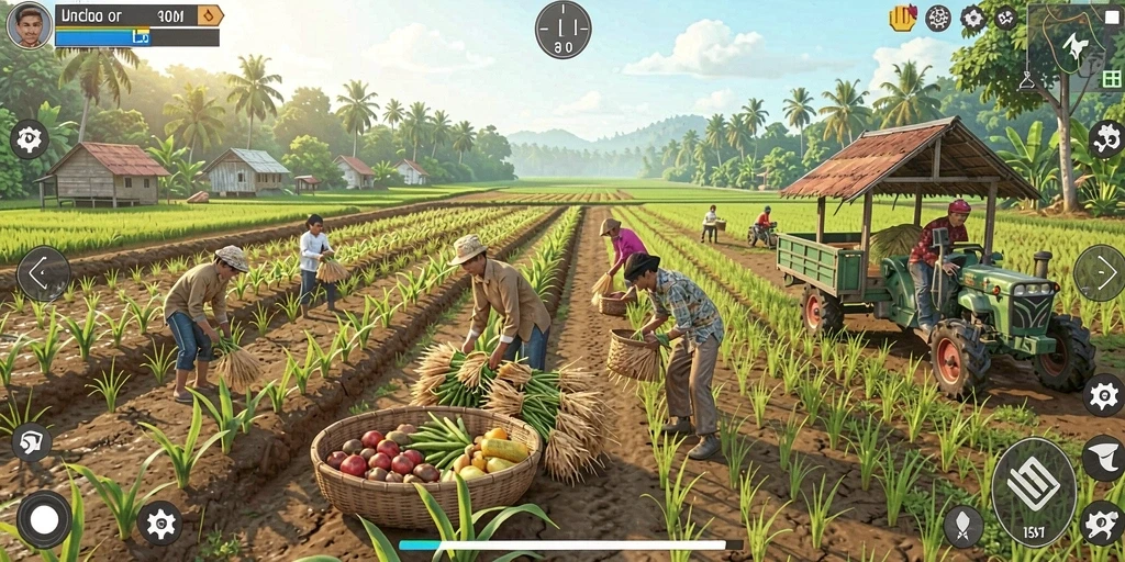 Grafis yang memukau dengan efek suara nyata.