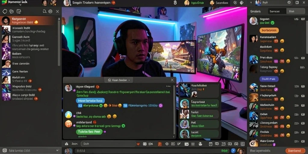 Sesi multiplayer yang penuh keseruan.