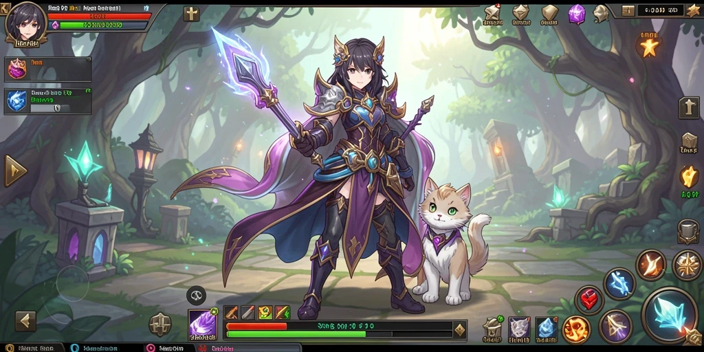 Antarmuka game yang responsif dan mudah digunakan.