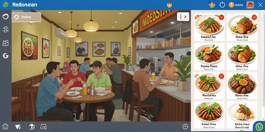 Menu promosi dengan penawaran menarik bagi pengguna.