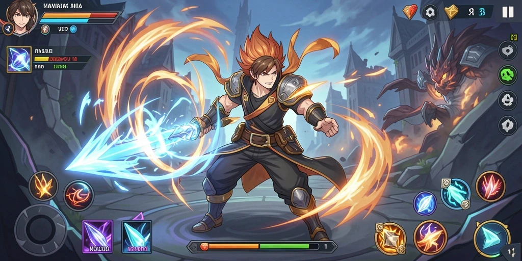 Visual yang memukau dengan detail yang jelas.