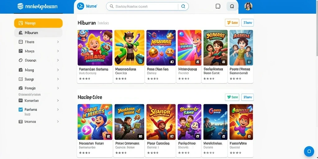Berbagai pilihan karakter yang dapat dimainkan.