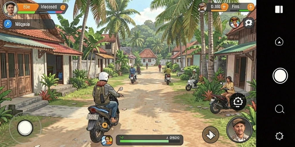 Level menantang yang bikin adrenalin meningkat.
