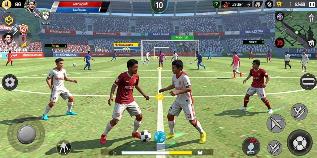 Level yang menantang dengan desain interaktif.